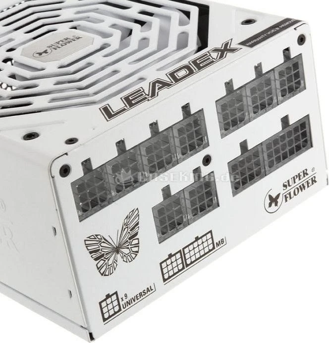 Super Flower Leadex Gold weiß 650W, ATX 2.3