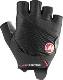 Castelli Rosso Corsa 2 Fahrradhandschuhe schwarz (Damen)