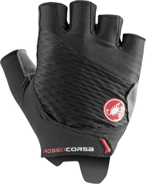 Castelli Rosso Corsa 2 Fahrradhandschuhe schwarz (Damen)