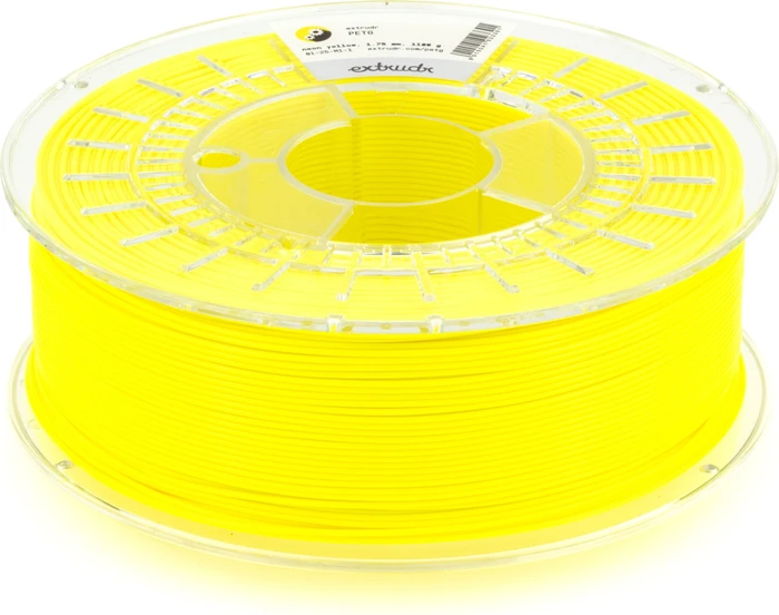 Extrudr PETG, neon gelb, Spule, 1.75mm, 2.50kg