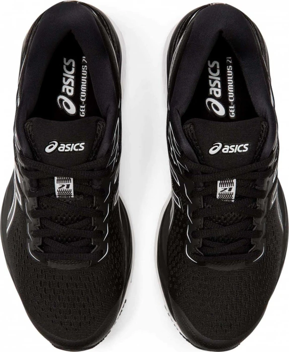 Asics Gel-Cumulus 21 schwarz/weiß (Damen)
