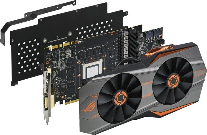 ASUS ROG Matrix GeForce GTX 980 Ti Platinum, MATRIX-GTX980TI-P-6GD5-GAMING, 6GB GDDR5, DVI, HDMI, 3x DP