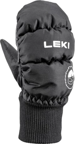Leki Little Eskimo Mitt Short Skihandschuhe schwarz (Junior)