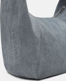 Liebeskind Berlin Denim Farrah Hobo M Schultertasche blau
