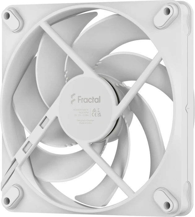 Fractal Design Momentum 14, weiß, 140mm