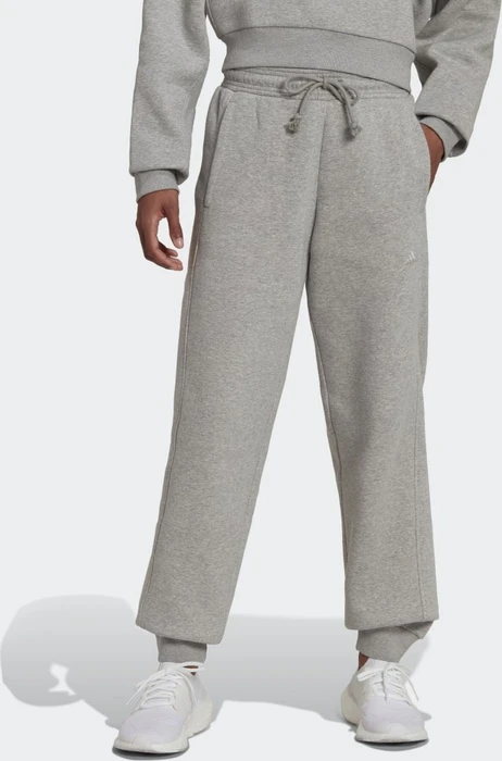 adidas ALL SZN Fleece Trainingshose lang medium grey heather (Damen)