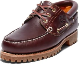 Timberland Authentic 3-Eye Lug Handsewn Boat burgundy (Herren)
