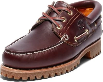 Timberland Authentic 3-Eye Lug Handsewn Boat burgundy (Herren)