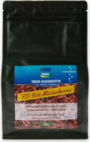 DRAK-Aquaristik FD Rote Mückenlarven, Standbodenbeutel, 50g