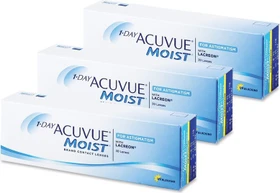 Johnson & Johnson Acuvue Moist 1-Day for Astigmatism, -1.00 Dioptrien, 90 Stück