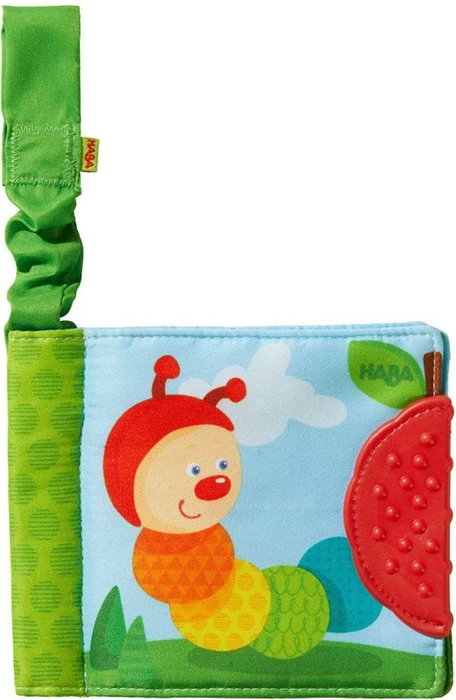 HABA Buggybuch Regenbogen-Raupe