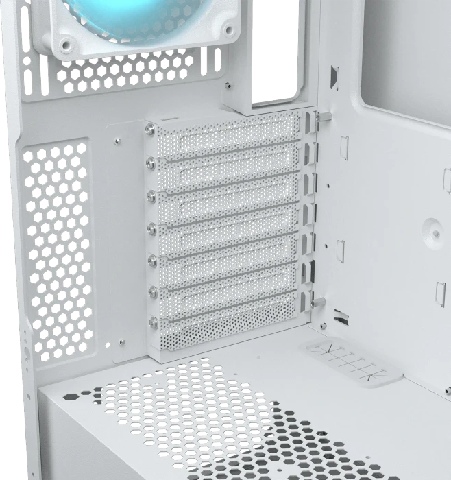 Cougar Airface ECO RGB, weiß, Glasfenster