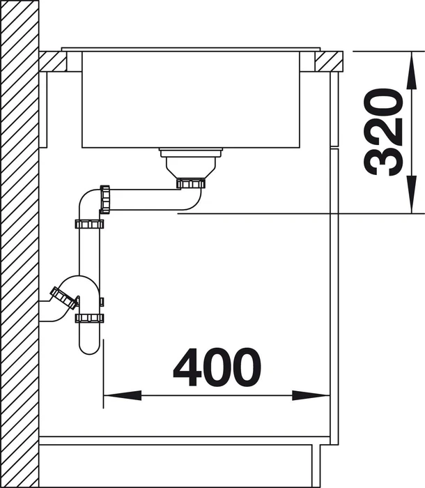Blanco Classic Neo XL 6 S Einbau Becken reversibel mit Ablauffernbedienung muskat