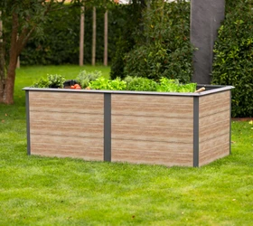 Westmann Primus-Multi XL Hochbeet 200x100cm holzoptik