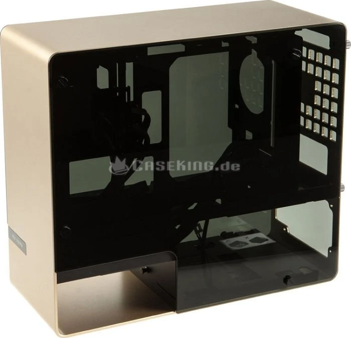 In Win 901 gold, Glasfenster, Mini-ITX