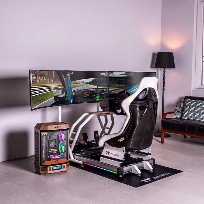 Thermaltake Racing Simulator Cockpit GR500, weiß