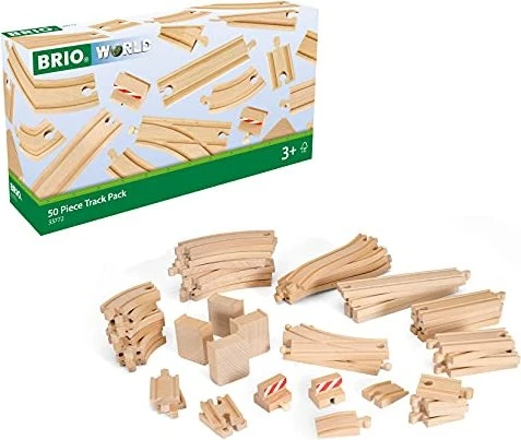 BRIO XXL Großes Schienensortiment 50 Teile
