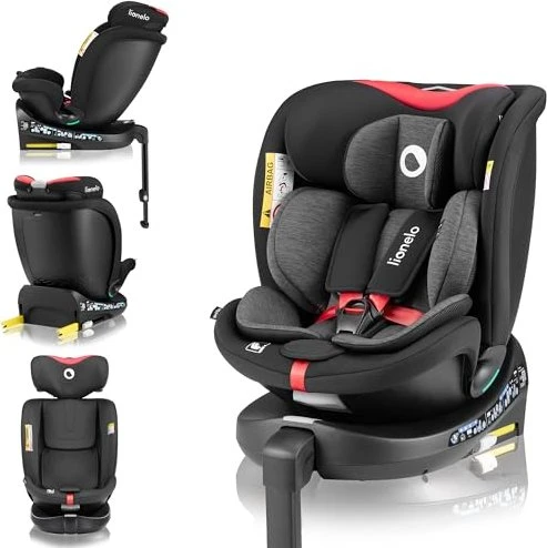 Lionelo Navy i-Size black red