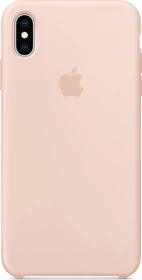 Apple Silikon Case für iPhone XS Max sandrosa