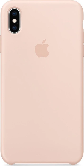 Apple Silikon Case für iPhone XS Max sandrosa