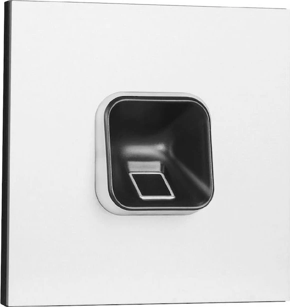 ekey sLine Fingerprintset für Gira 106, inkl. Controller REG, aluminium, Fingerprint-Reader