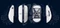 Pulsar Gaming Gears X2 CL CrazyLight Medium Wireless Bruce Lee 85th Edition weiß/blau, USB Vorschaubild