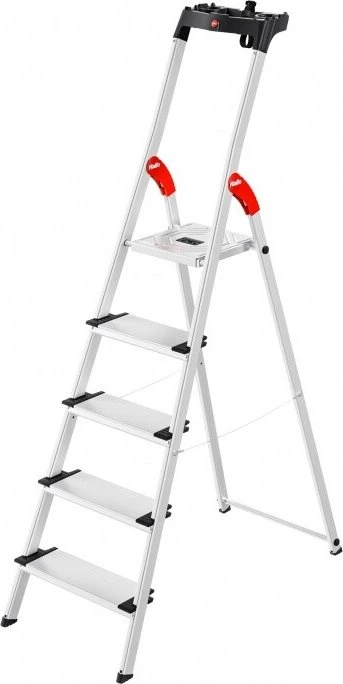 Hailo XXL Haushaltsleiter, 5 Stufen