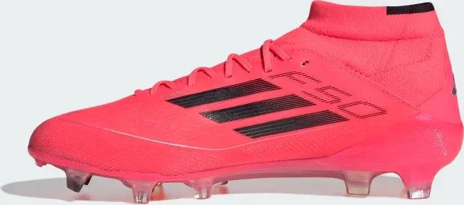 adidas F50 Elite Mid-Cut FG turbo/aurora black/platinum metallic (Damen)