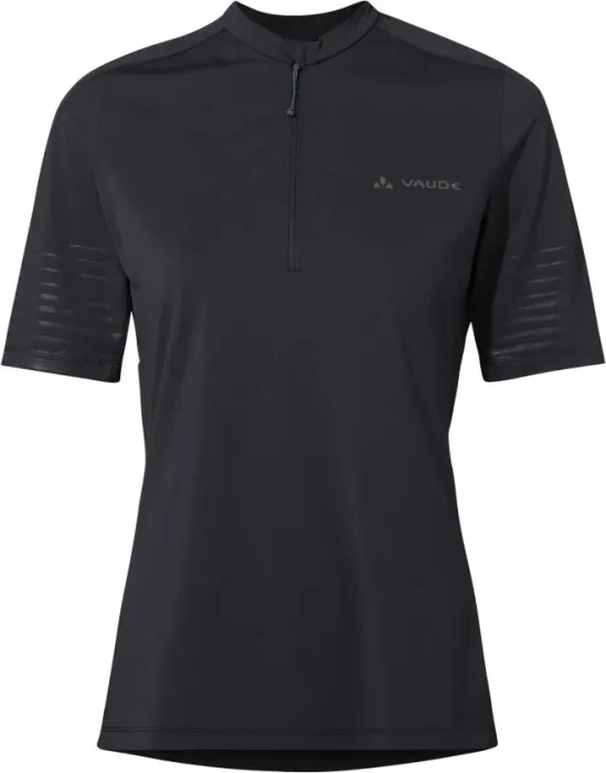 Vaude Qimsa Pro HZ Trikot kurzarm schwarz (Damen)