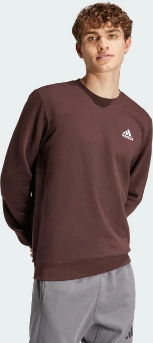 adidas Essentials Fleece Sweatshirt shadow brown (Herren)