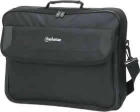 Manhattan Cambridge Clamshell 17.3" Notebooktasche schwarz
