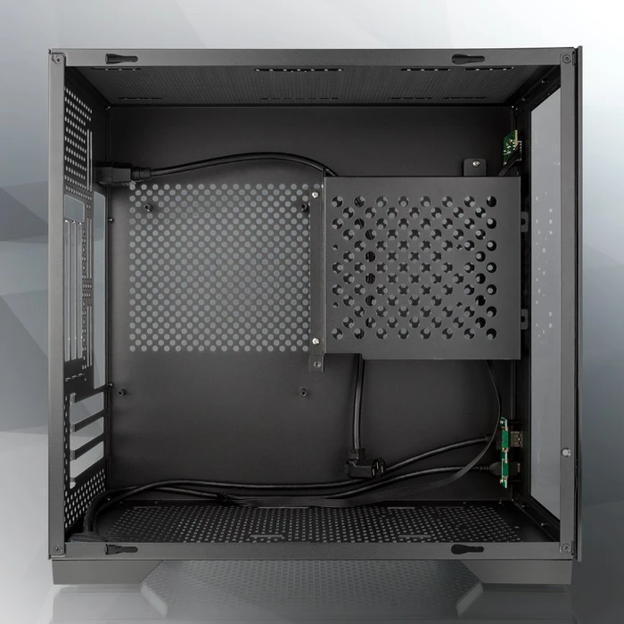 Raijintek Paean Mini, Glasfenster, Mini-ITX