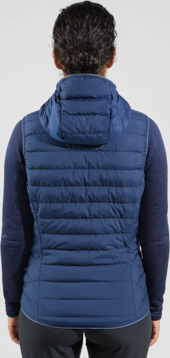 Odlo Air Cocoon Funktionsweste diving navy melange (Damen)
