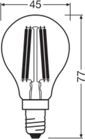 Osram Ledvance Superstar+ Classic P FIL 25 1.2W/840 E14