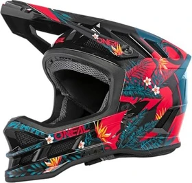 O'Neal Blade Polyacrylite Rio Fullface-Helm rot