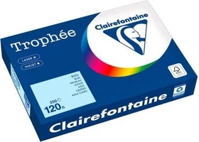Clairefontaine Trophée Universalpapier matt hellblau, A4, 120g/m², 250 Blatt