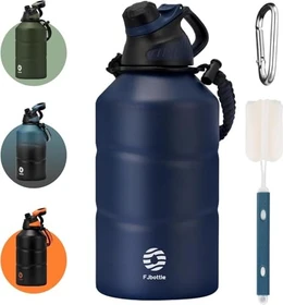 FJbottle Magnetische Isolierflasche 1.9l dunkelblau
