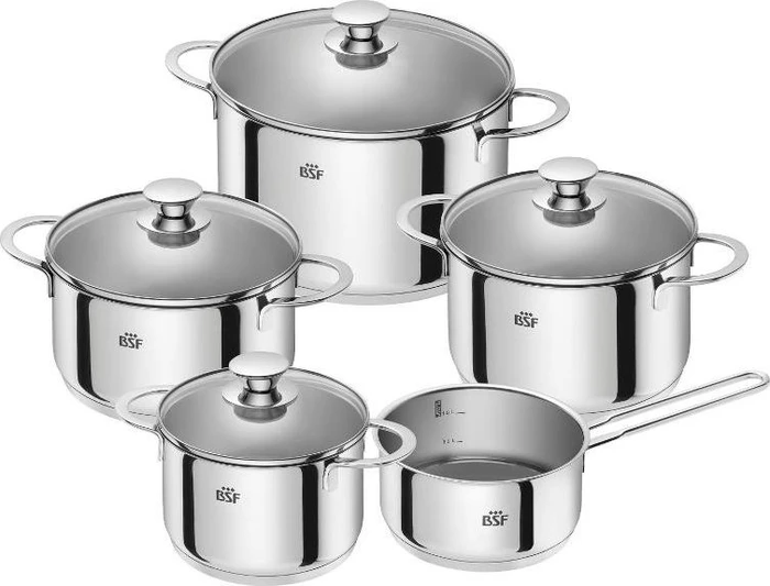 Zwilling BSF Bordeaux Kochtopf-Set, 5-tlg.