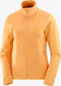 Salomon Essential Lightwarm Hybrid Funktionsjacke warm apricot (Damen)