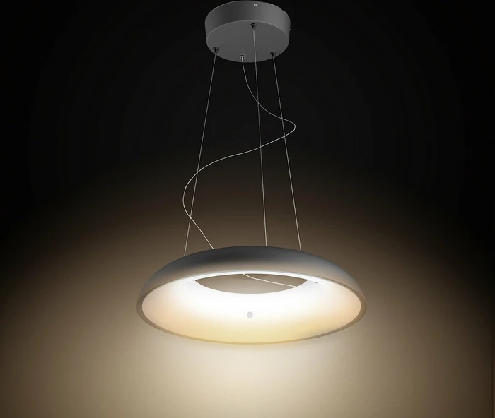 Philips Hue White Ambiance Amaze Pendelleuchte schwarz