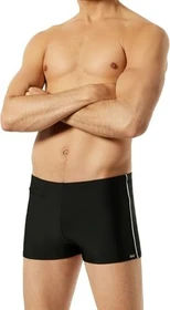 Schiesser Nautical Casual Streifen Badehose schwarz (Herren)