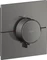 Hansgrohe Axor ShowerSelect ID eckig Thermostat polished black chrome Vorschaubild
