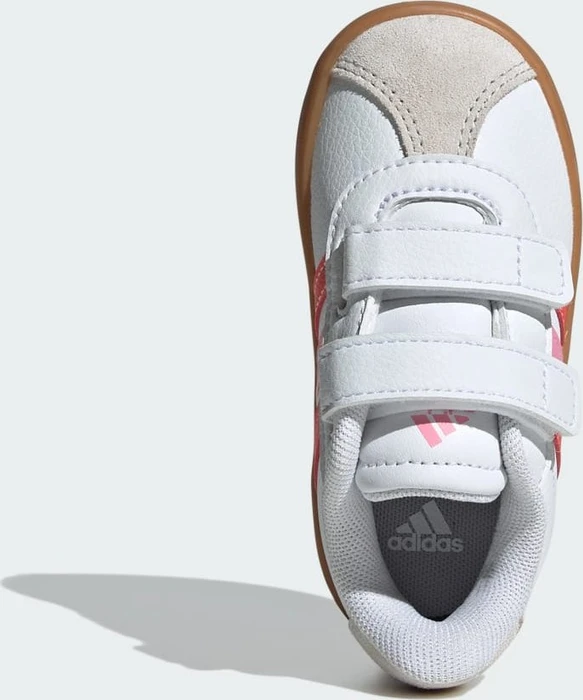 adidas VL Court 3.0 cloud white/bright red/bliss pink (Junior)