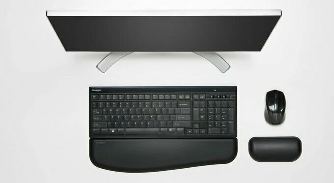 Kensington Advance Fit Slim Type Wireless Keyboard, schwarz, USB, ES