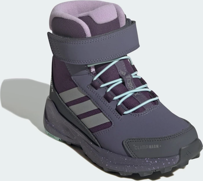 adidas Terrex Trailmaker High Climawarm+ aurora plum/matte silver/semi flash aqua (Junior)