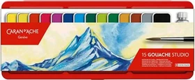 Caran d'Ache Gouache Malfarbe, 15 Farben