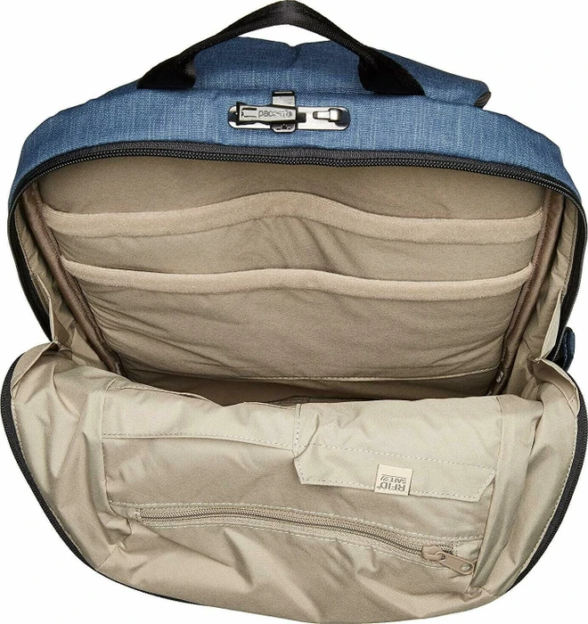 Pacsafe Metrosafe X Anti-Theft 20l Rucksack, dark denim