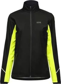 Gore Wear R3 Partial Gore-Tex Infinium Laufjacke black/neon yellow (Damen)