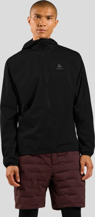 Odlo Waterproof X-Alp Performance Knit Laufjacke schwarz (Herren)