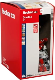 fischer DuoTec 10 Kippdübel, 10x50mm, 50 Stück